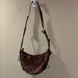 NWOT Free People Cabana Crossbody Bag